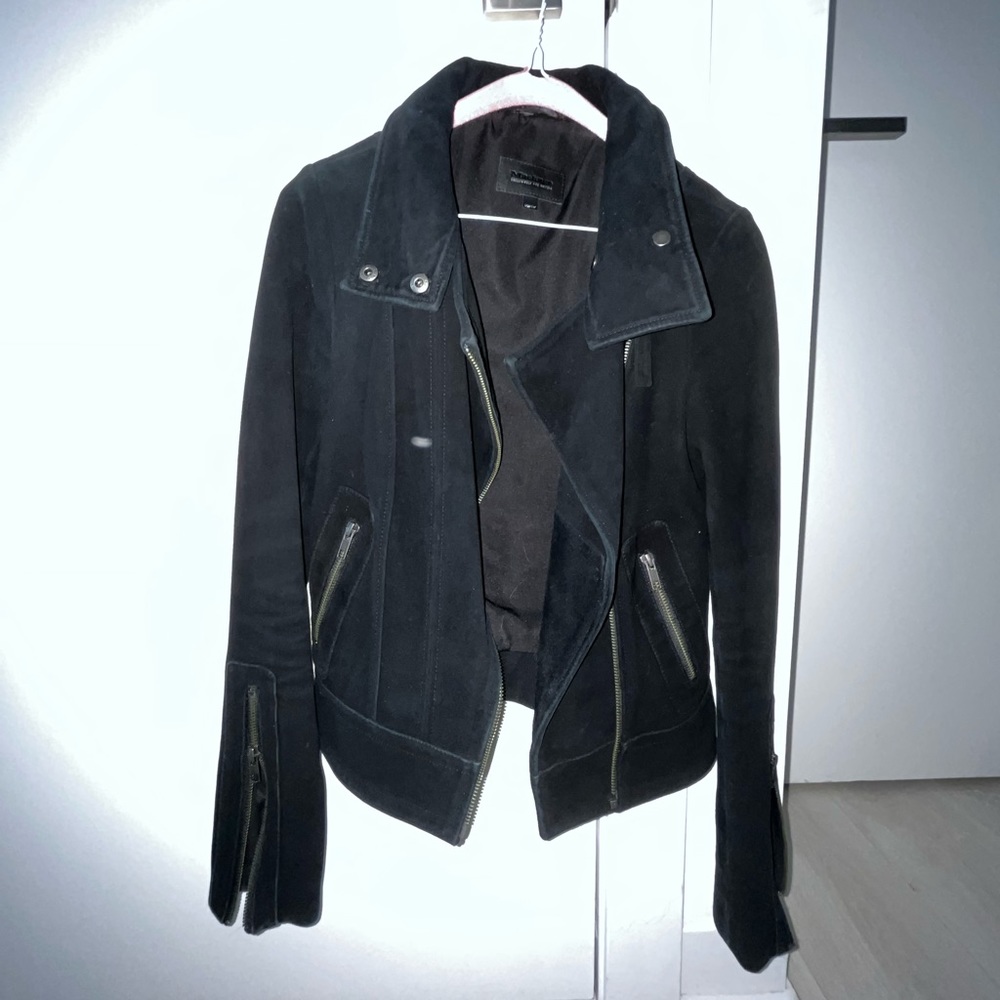 Mackage Suede Leather Jacket